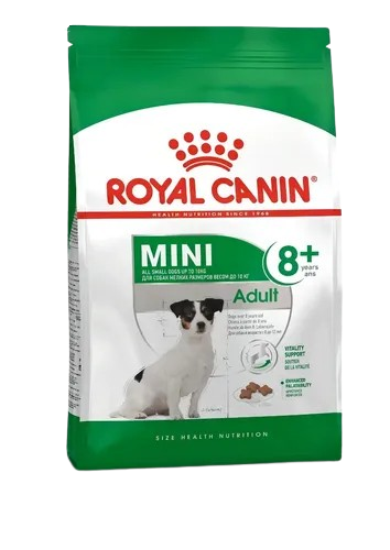SIZE HEALTH NUTRITION Mini Adult 8+ x 3kg