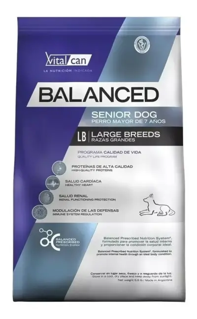 BALANCED- Perro Senior Raza Grande x 15kg
