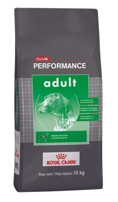 CLUB PERFORMANCE Dog Adulto x 20kg