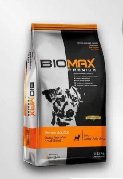 BIOMAX- Perro Adulto Raza Pequeña x 15kg