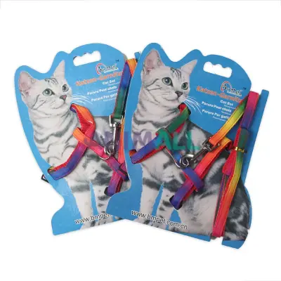 Pretal Gato arco iris