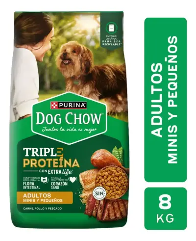 DOG CHOW Adulto Mini y Pequeño x 21kg